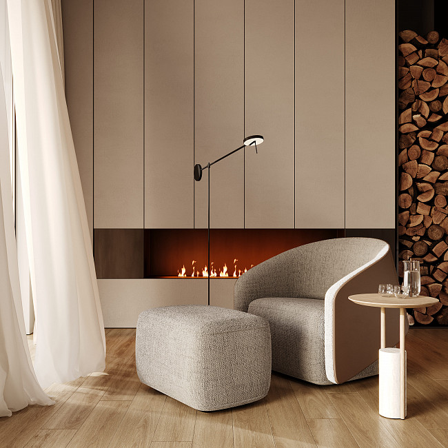Кварц винил Fargo Comfort LVT (Комфорт клеевой) 20-45124-08 Дуб Тенерифе от магазина ИНАВЕК