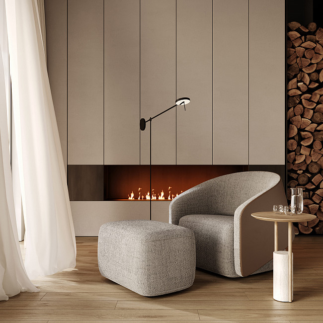 Кварц винил Fargo Comfort LVT (Комфорт клеевой) 20-45124-08 Дуб Тенерифе от магазина ИНАВЕК
