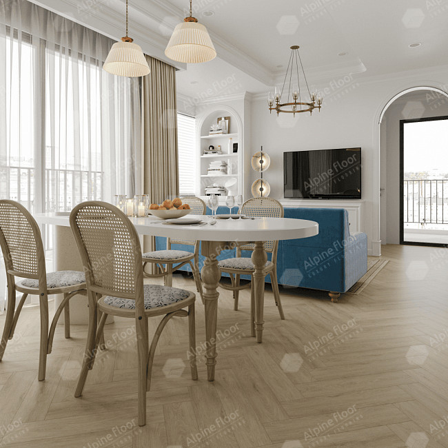 SPC ламинат Alpine Floor ЕСО 13-25 Дуб Денеб от магазина ИНАВЕК