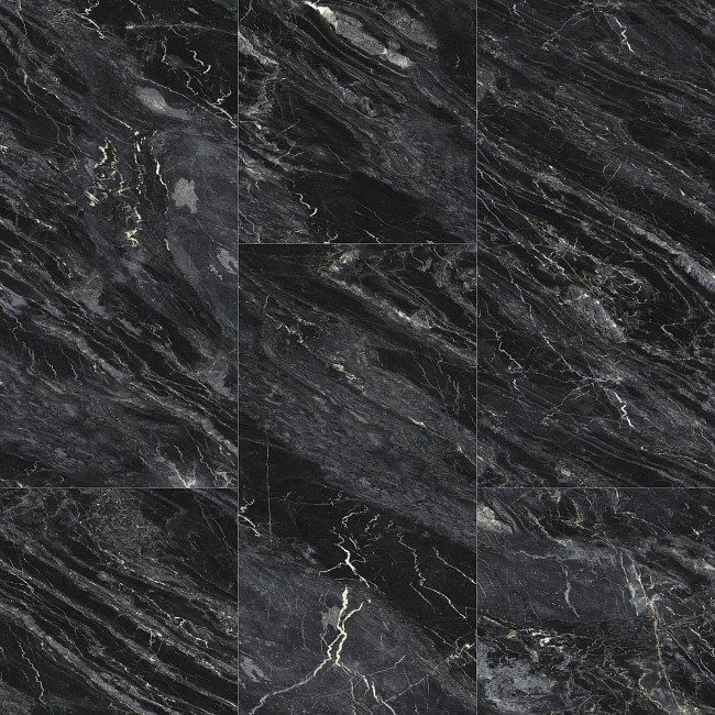 Кварц винил Fargo Stone LVT (Камень Клеевой) 1804-3 Гранит Черный от магазина ИНАВЕК