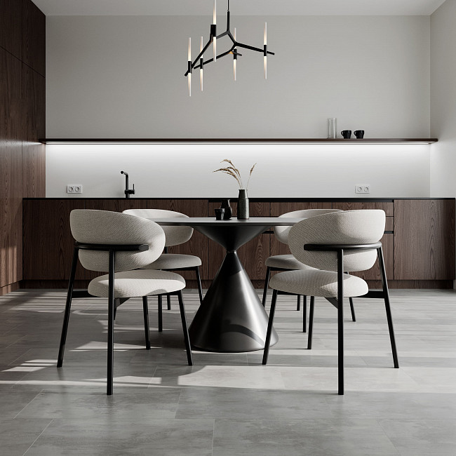 Кварц винил Fargo Stone LVT (Камень Клеевой) 48143-05 Бетон Лофт от магазина ИНАВЕК
